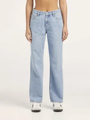 90S Mid Baggy Relaxed Jean