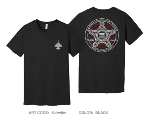 Airspace Security Branch Comfort Unisex Cotton SS Tee - Kdrw8m