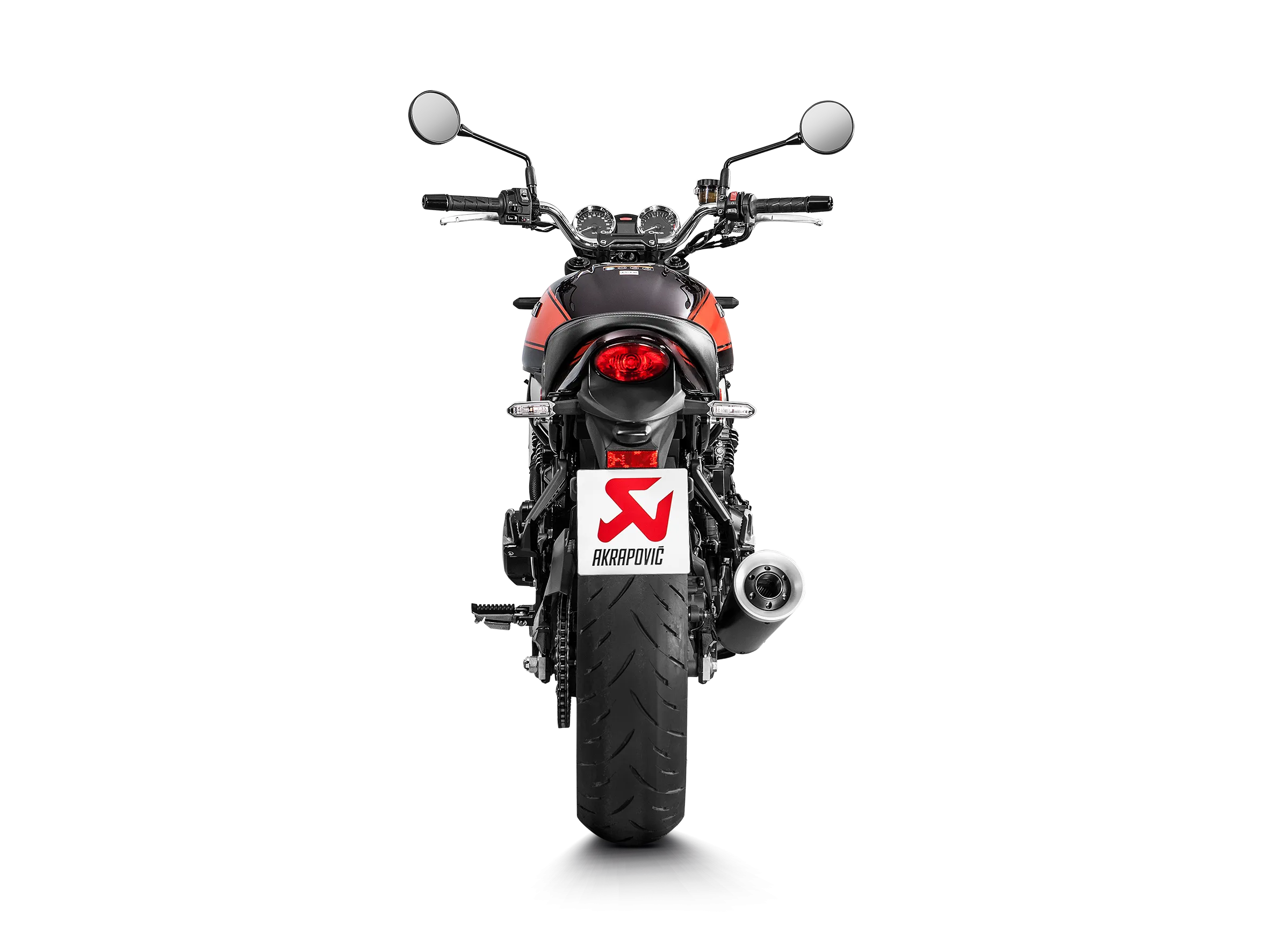 AKRAPOVIC KAWASAKI Z900 RS 2018-2024 SLIP-ON TITANIUM