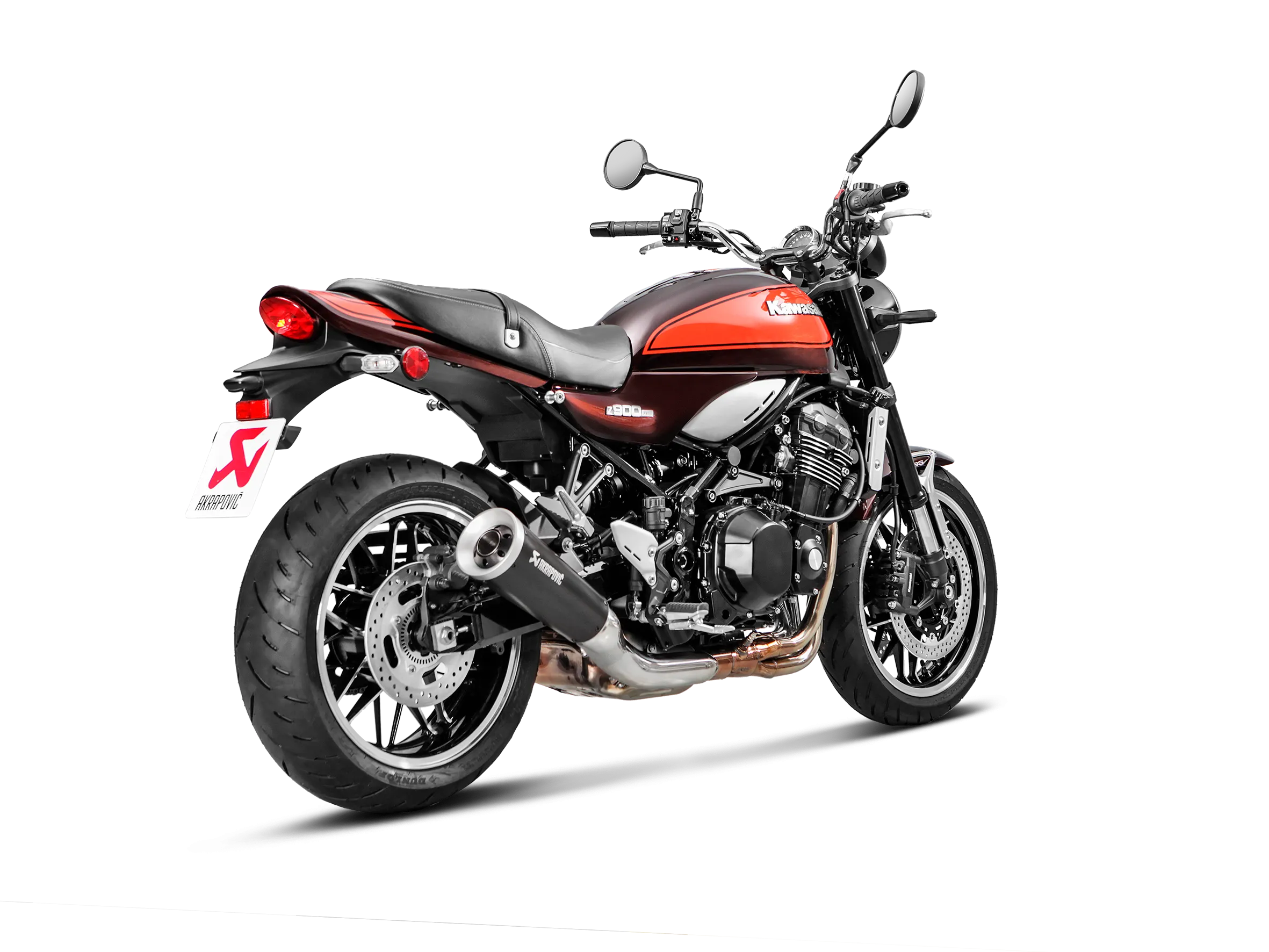 AKRAPOVIC KAWASAKI Z900 RS 2018-2024 SLIP-ON TITANIUM