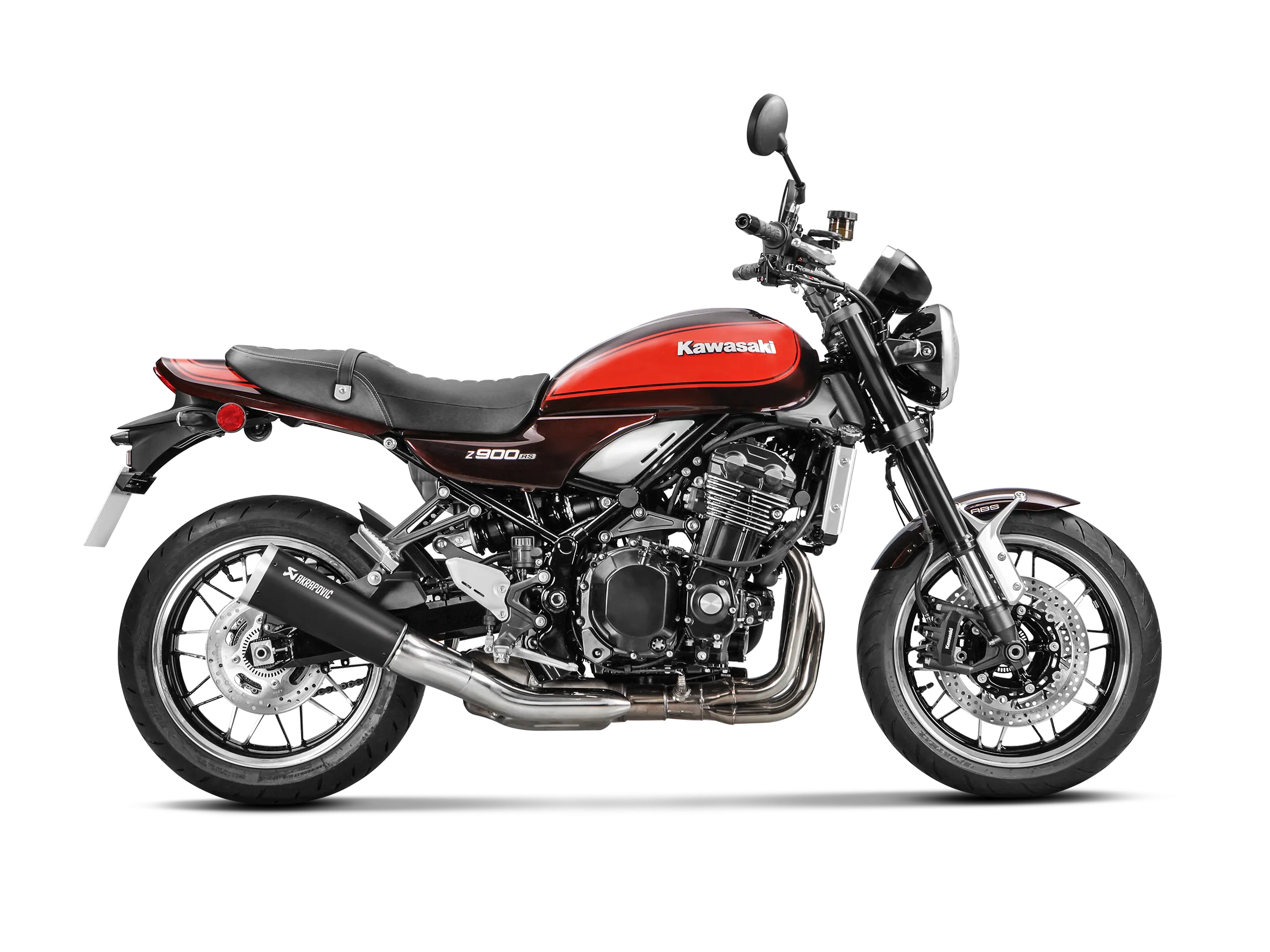 AKRAPOVIC KAWASAKI Z900 RS 2018-2024 SLIP-ON TITANIUM