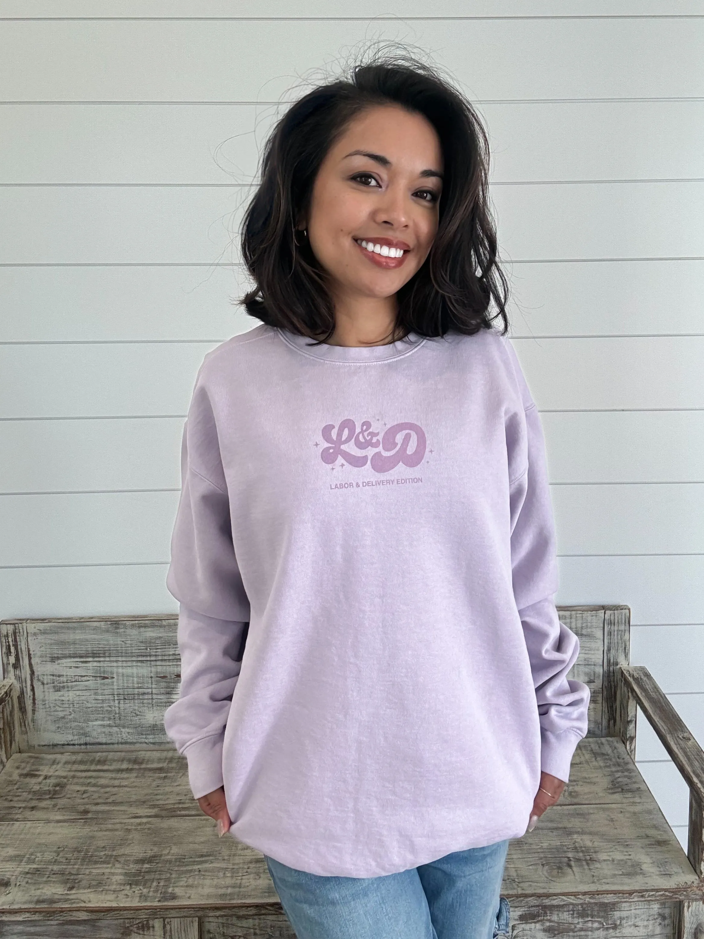 Anna the Nurse: In My Labor And Delivery Era Sweatshirt