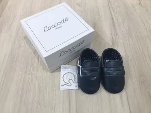 BABY BOY SLIP ON SHOES, NAVY/NAVY