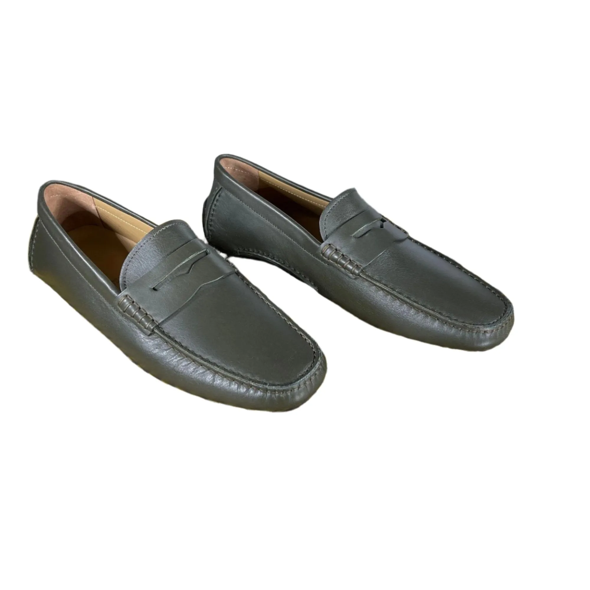 Bally Warno Fango Leather Drivers