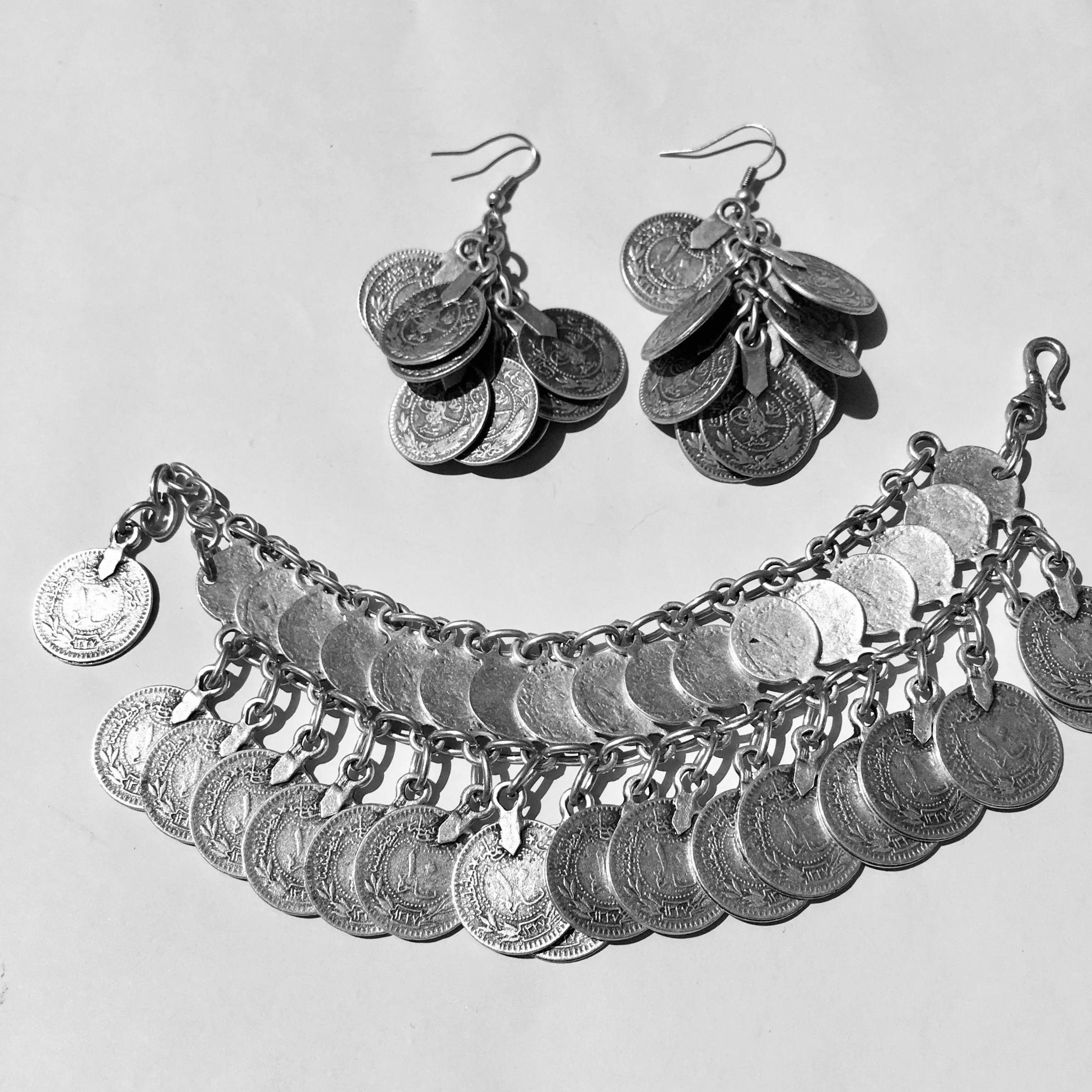 Bande de Vagabonds Turkish Multi-coin drop earrings