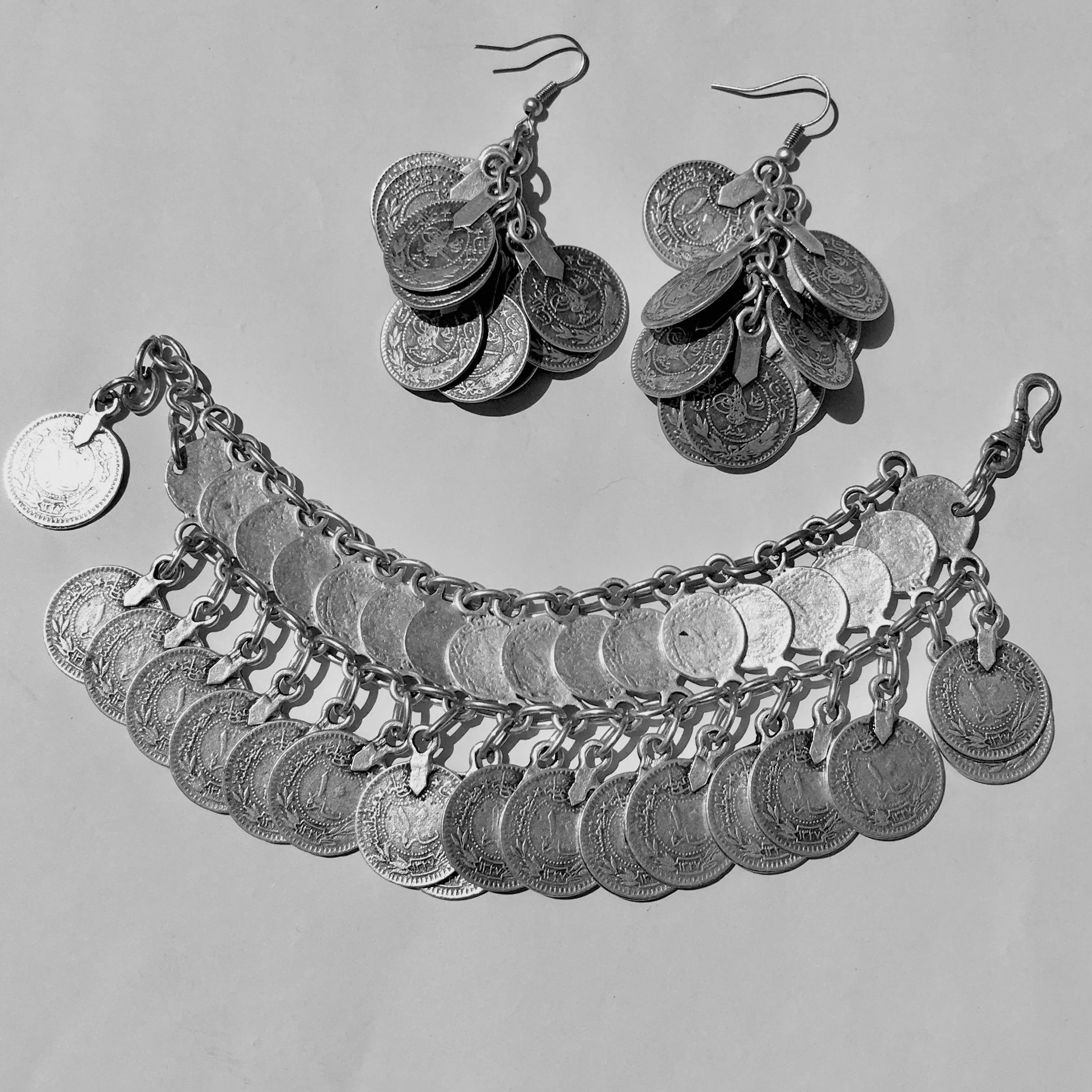 Bande de Vagabonds Turkish Multi-coin drop earrings
