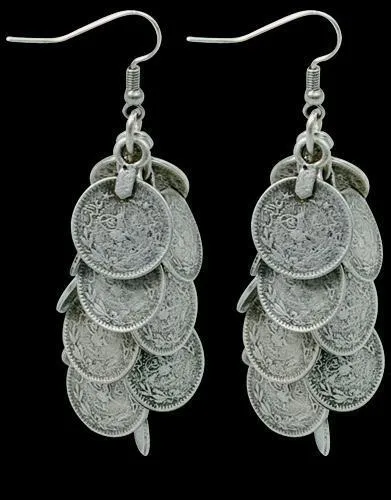 Bande de Vagabonds Turkish Multi-coin drop earrings
