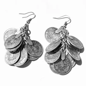 Bande de Vagabonds Turkish Multi-coin drop earrings