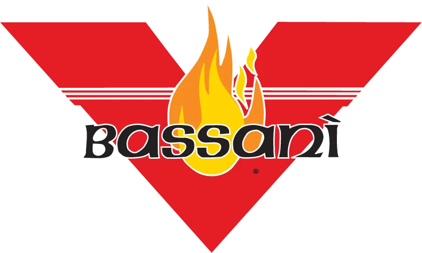 Bassani Manufacturing 12117B 3in. Firepower Slip-Ons - Slash Down - Chrome