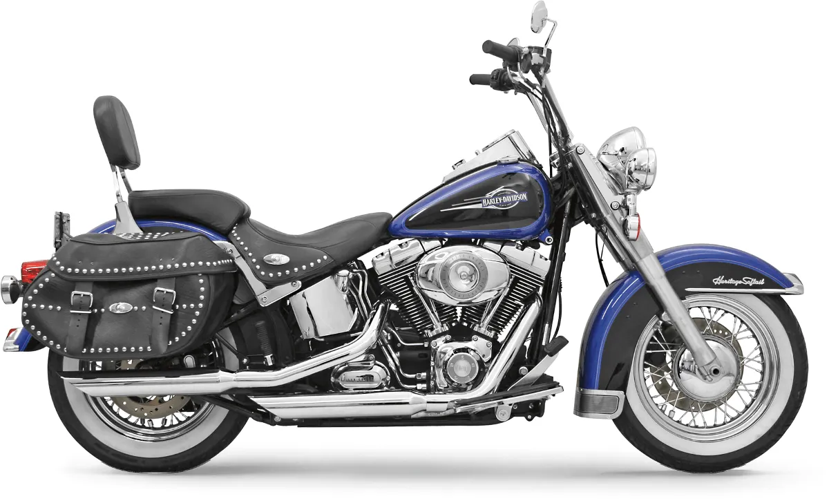 Bassani Manufacturing 12117B 3in. Firepower Slip-Ons - Slash Down - Chrome