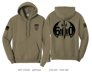 Bat 600 54th SFAB Comfort Unisex Hooded Sweatshirt - gERQyk