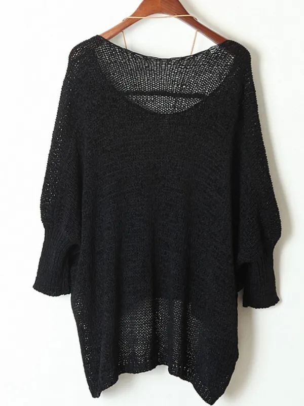 batwing see-through top