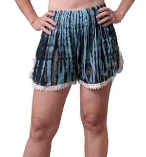 Beach Babes - Tie Dye - Navy & Creme - S/M