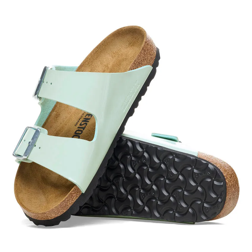 BIRKENSTOCK- ARIZONA BIRKO-FLOR PATENT SANDAL