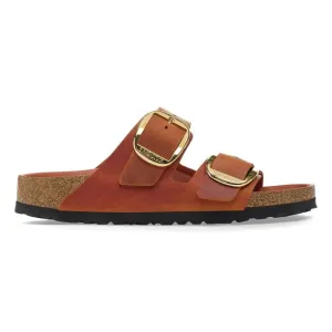 BIRKENSTOCK- ARIZONA OILED LEATHER BIG BUCKLE SANDAL