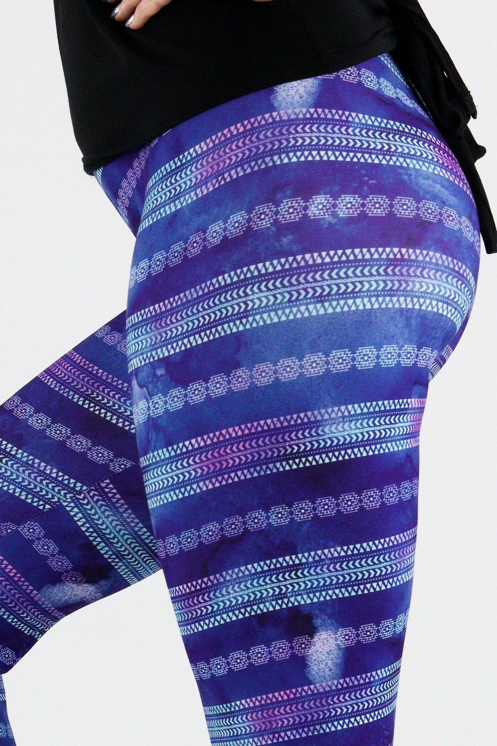 Boho Opal - Casual Capri Leggings