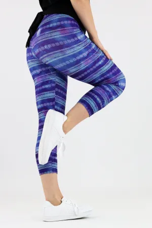 Boho Opal - Casual Capri Leggings
