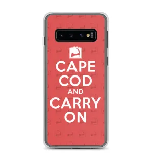 Cape Cod And Carry On Red Samsung S10 Case