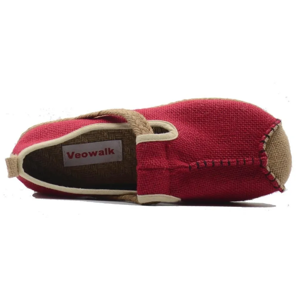 Casual Plain Linen Cotton Loafers