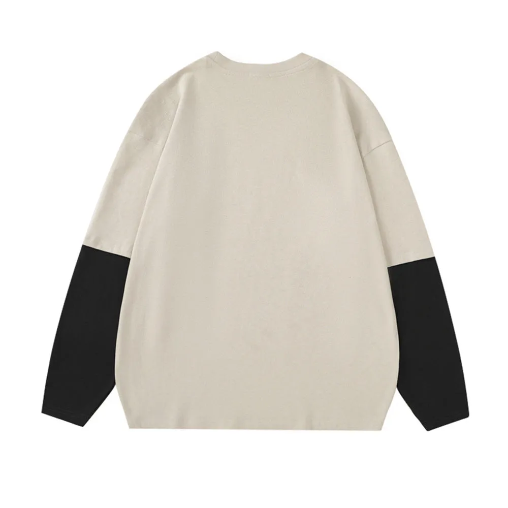 Casual Street Print Sweatshirt