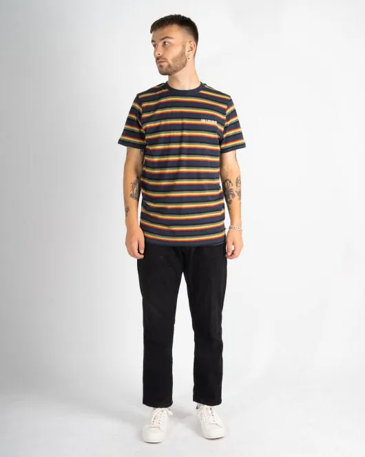 Casual Tee - Blue Stripe
