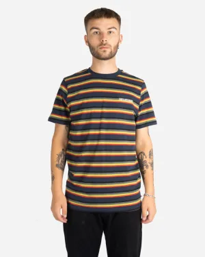 Casual Tee - Blue Stripe