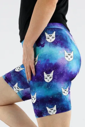 Cat Witch - Casual Mid Shorts