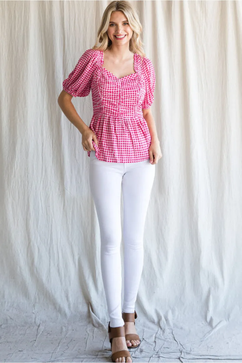 Catching Eyes Babydoll Top