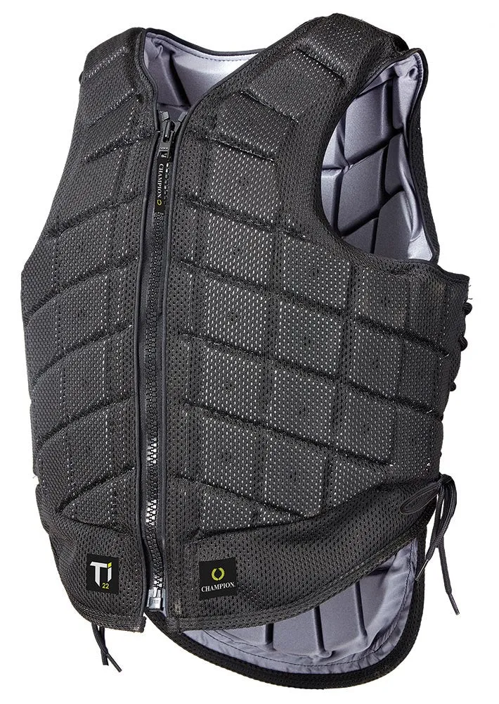 Champion Ti22 Youths Safety Vest Black