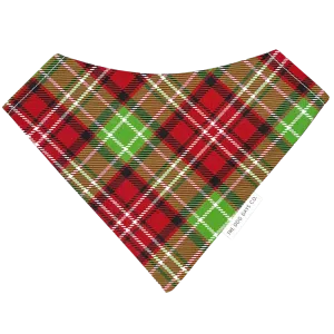 Christmas Plaid Bandana