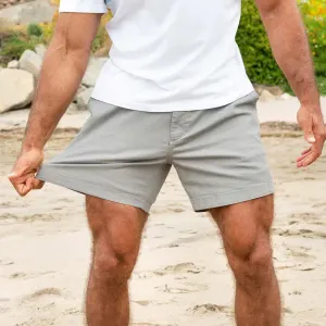 CHUBBIES-THE SILVER LININGS 5.5IN STRETCH SHORT - GRAY