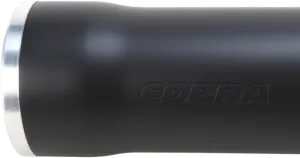 Cobra 6050B 3in. Slip-On Muffler with RacePro Tips - Black