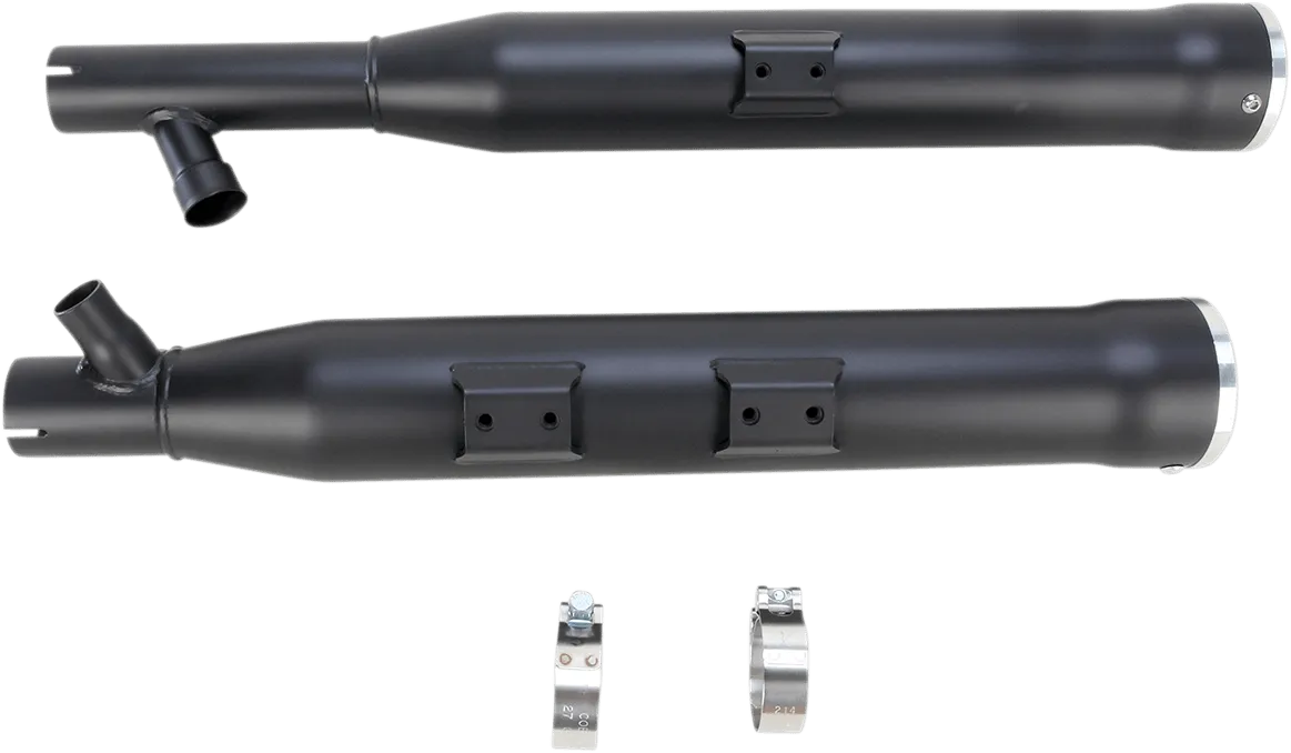 Cobra 6050B 3in. Slip-On Muffler with RacePro Tips - Black