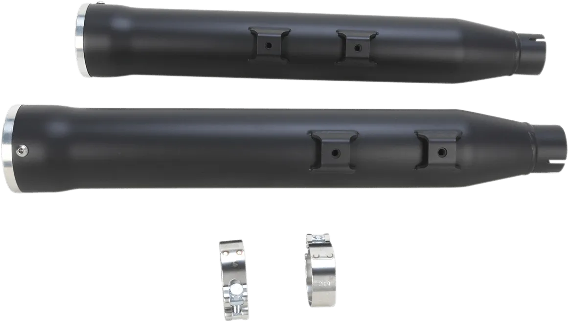 Cobra 6052B 3in. Slip-On Muffler with RacePro Tips - Black