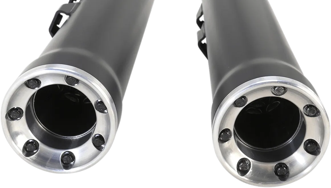 Cobra 6052B 3in. Slip-On Muffler with RacePro Tips - Black
