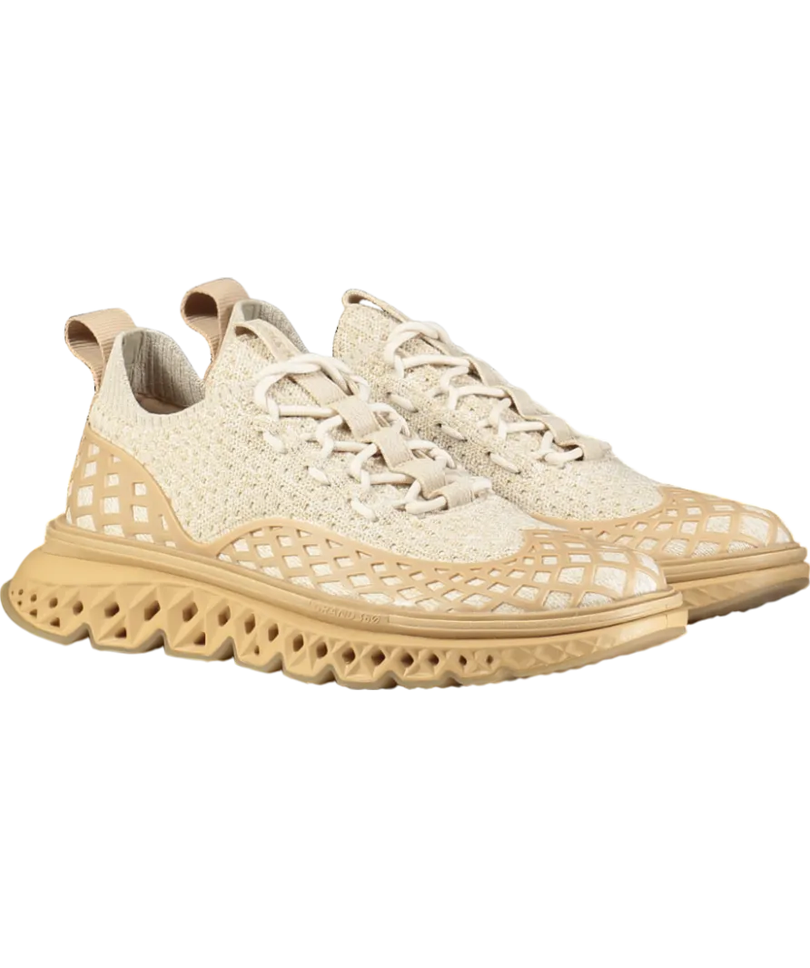 Cole Haan Beige 5.zerøgrand Wrk Sneakers UK 9 EU 42 👠