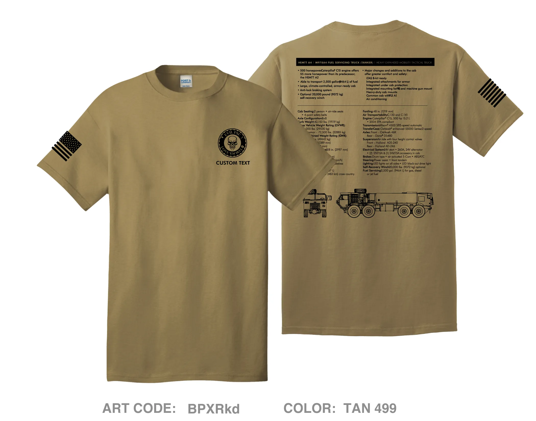 CUSTOM E Co FSC, 2BEB, 3ABCT Comfort Unisex Cotton SS Tee - BPXRkd
