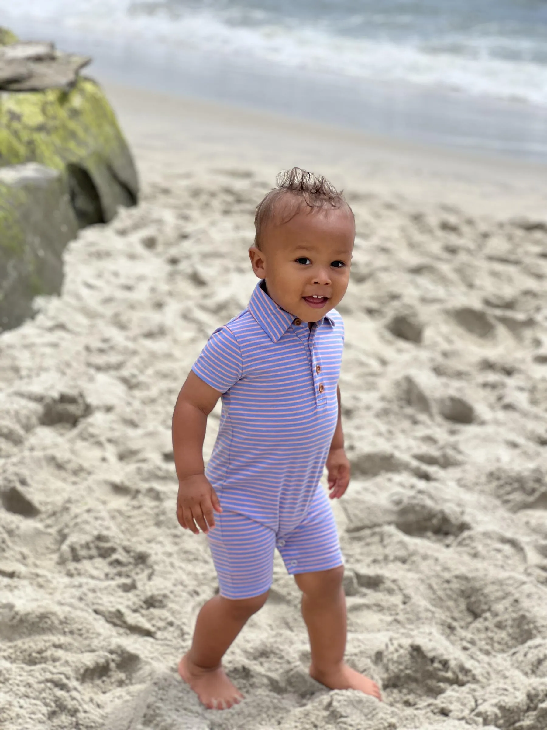 Drift Polo Romper