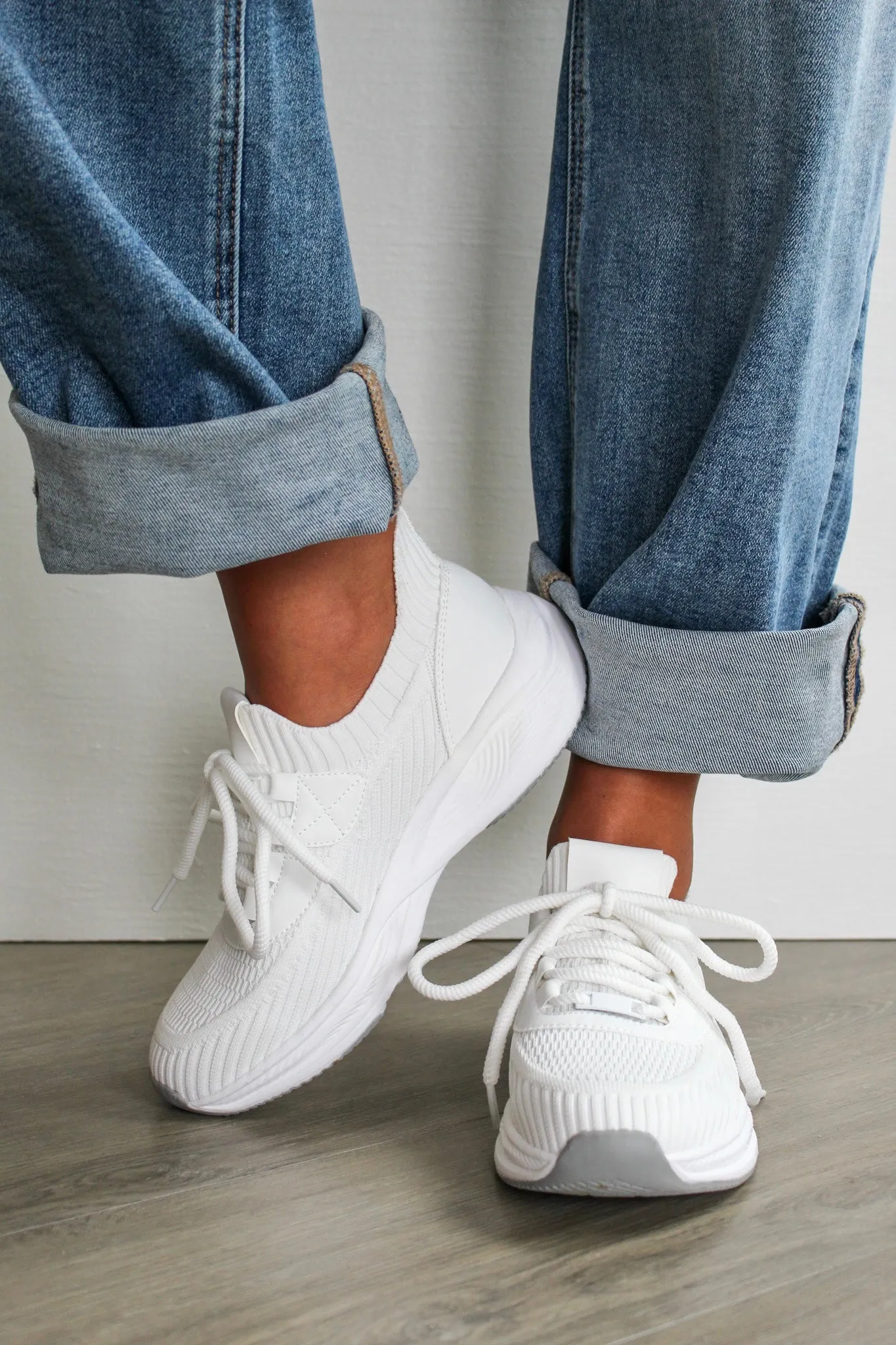 Easy Run Slip On Sneaker • White