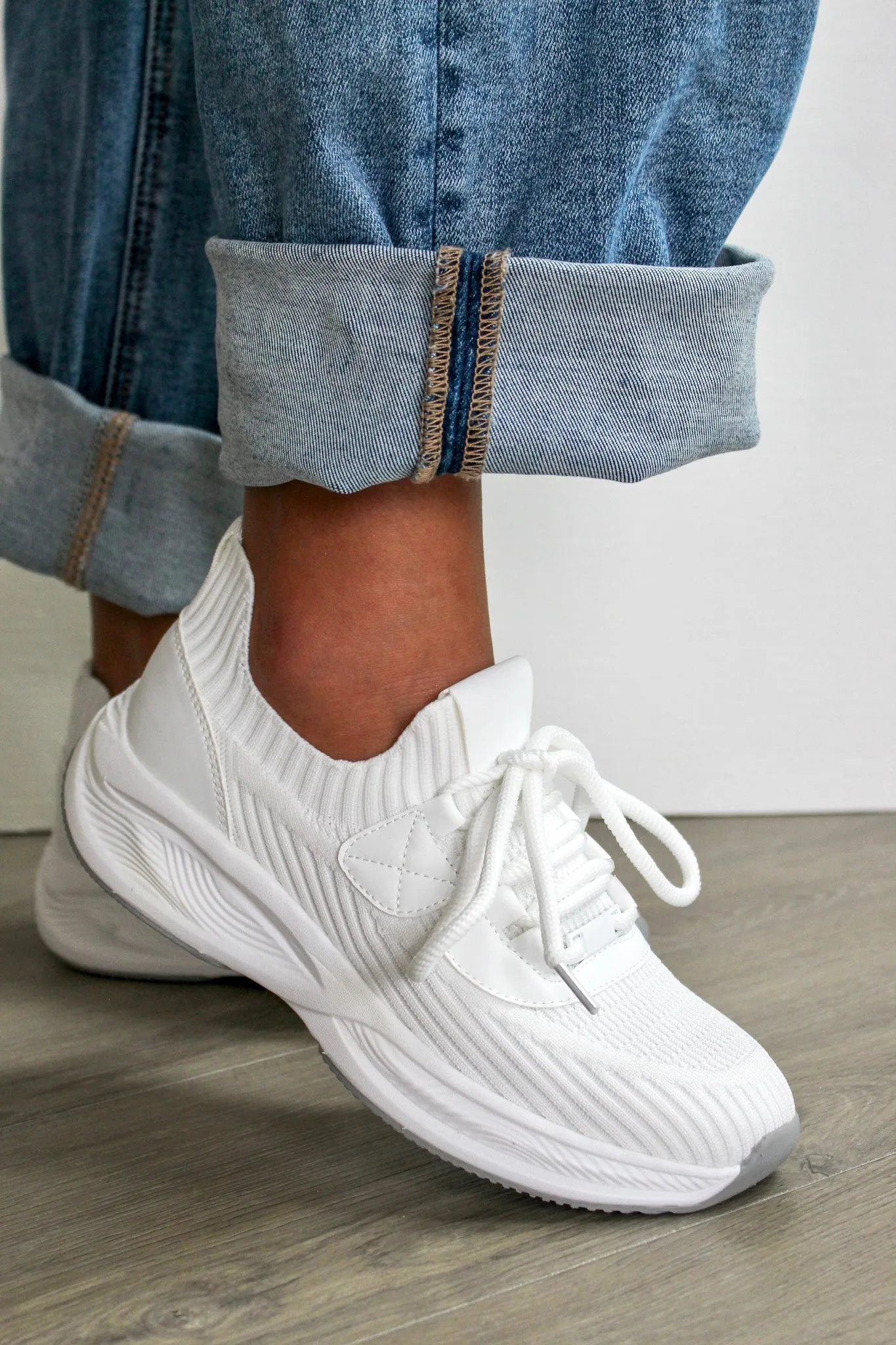 Easy Run Slip On Sneaker • White