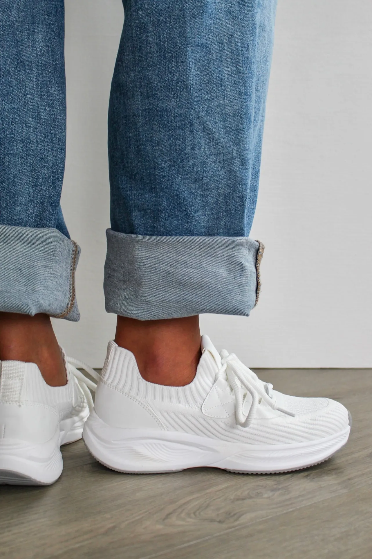 Easy Run Slip On Sneaker • White