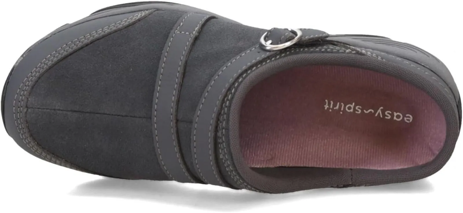 Easy Spirit Women's Equinox Slip On Mule Shoes SEEQUINOX Gray 10W