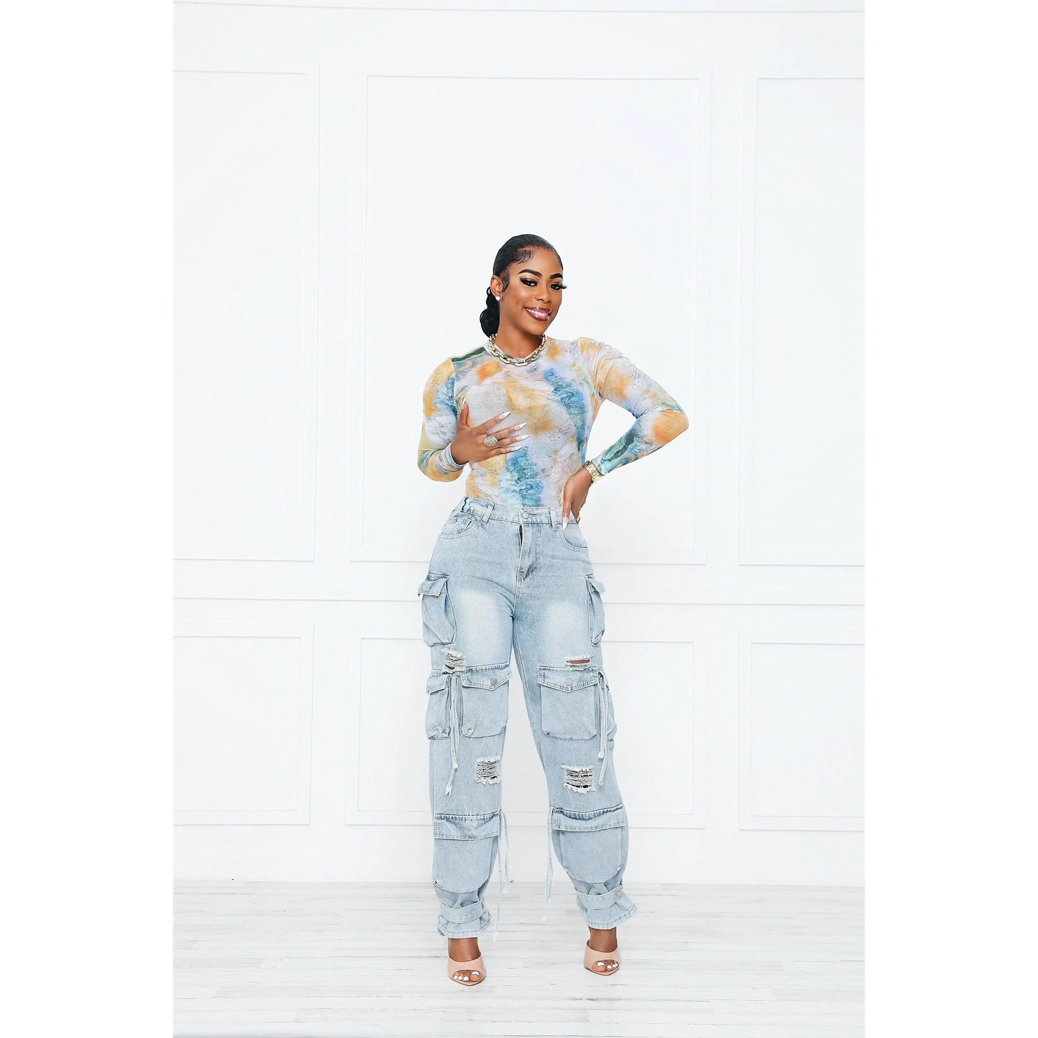 EASY WEAR MESH BODYSUIT