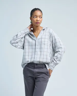 eileen relaxed button-up shirt