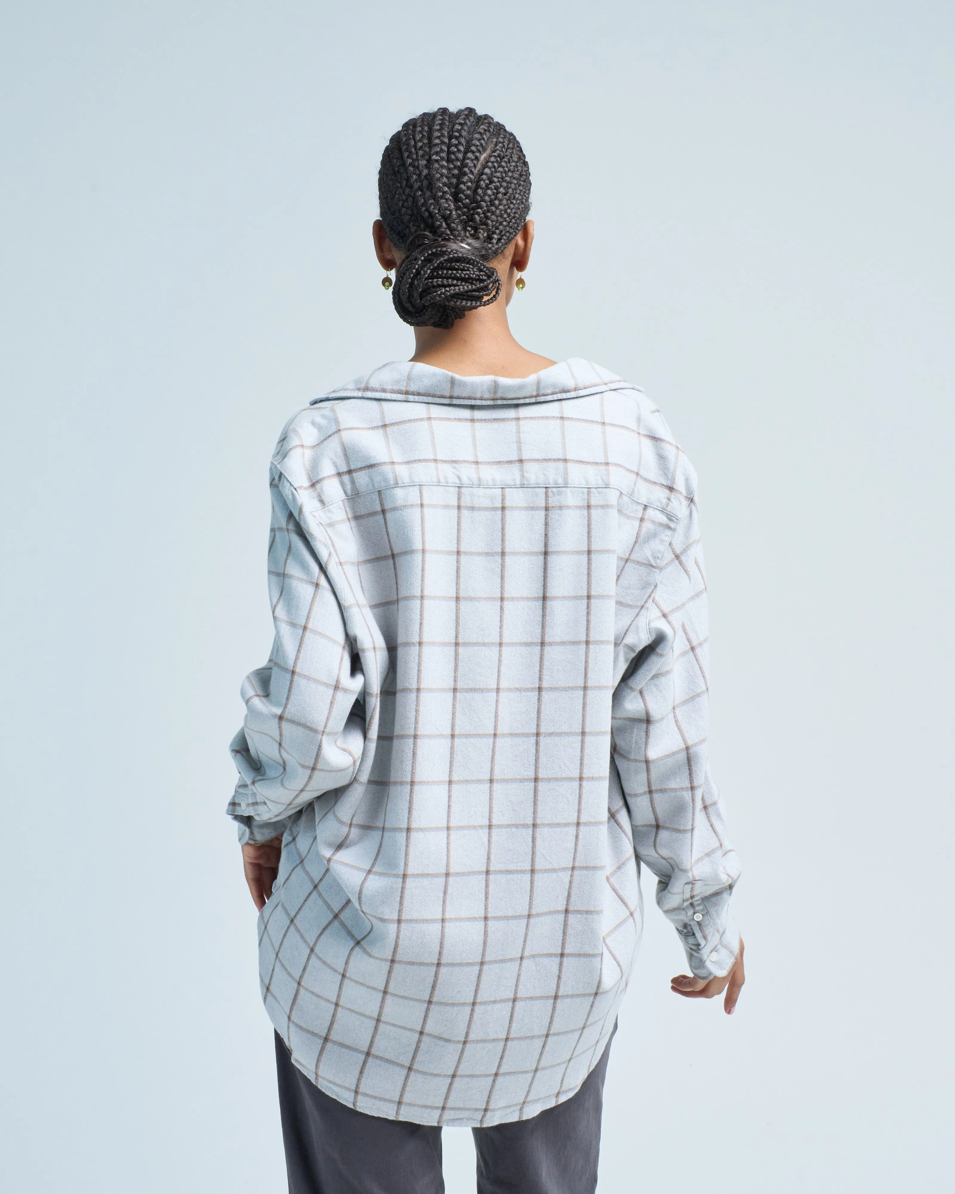 eileen relaxed button-up shirt