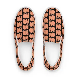 Elphant in the Room Men’s Slip-on Canvas Shoes by #unicorntrends