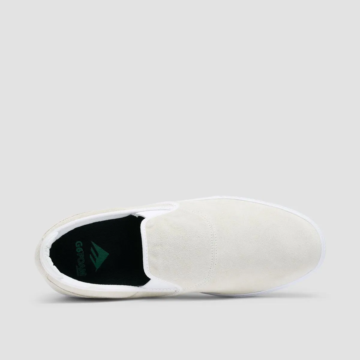 Emerica Wino G6 Cup Slip On Shoes White