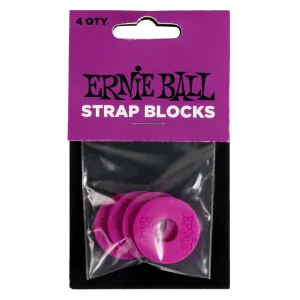 Ernie Ball Strap Blocks Purple