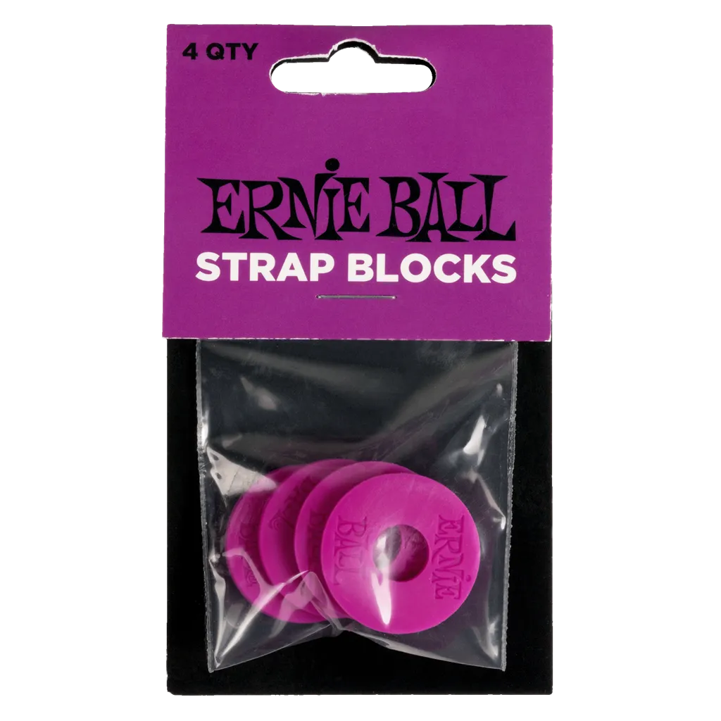 Ernie Ball Strap Blocks Purple