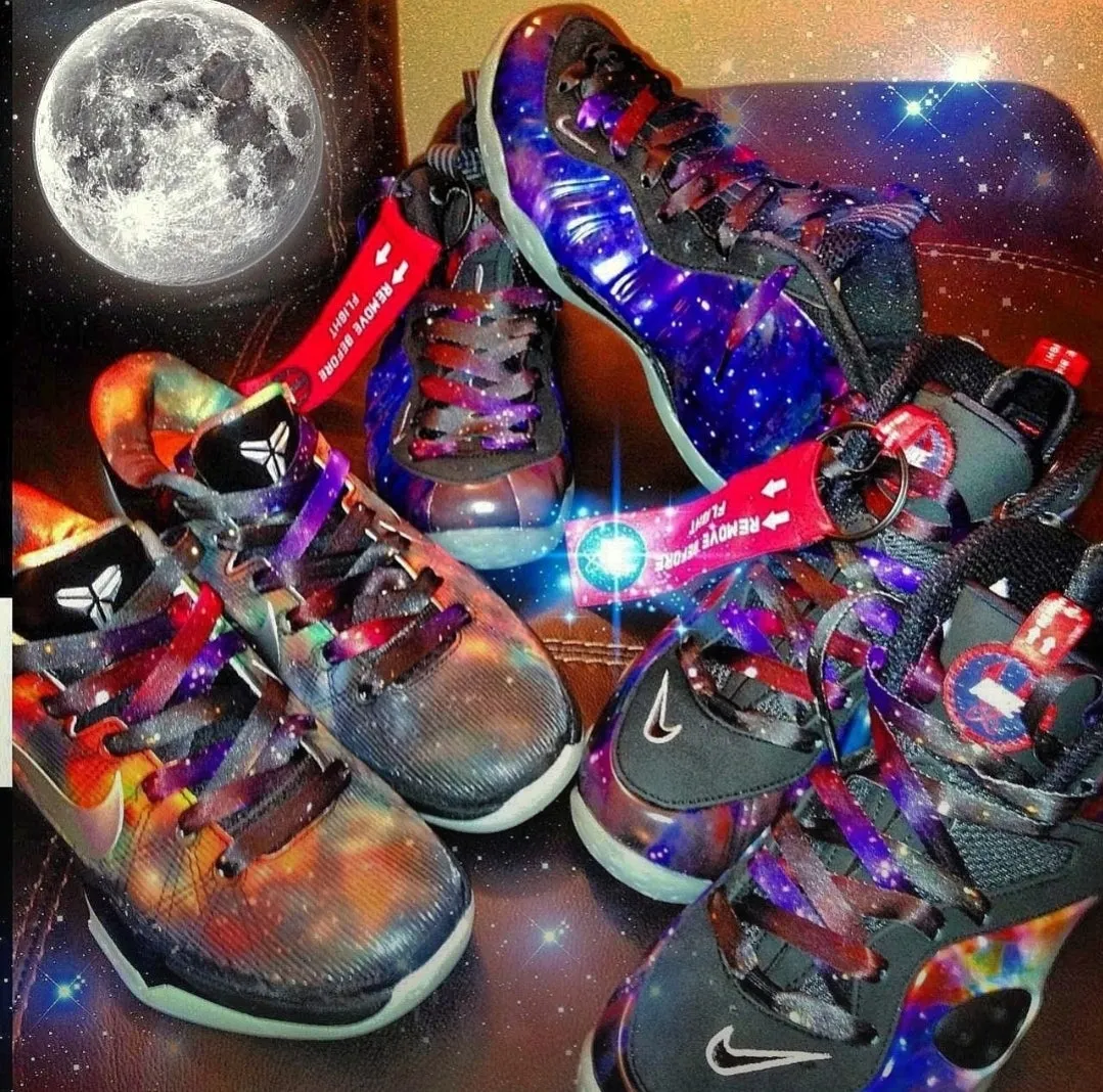 Exclusive "Galaxy" LE Custom Shoelaces